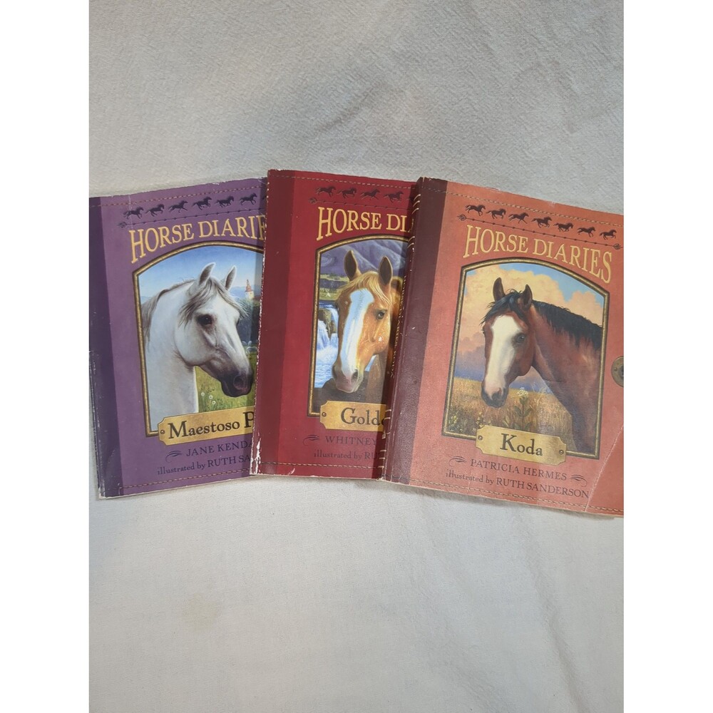Horse diaries books 3 4 5 reading kids random house 2000s